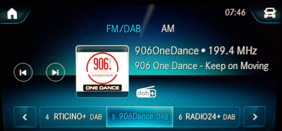 906 one dance autoradio
