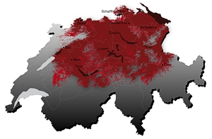 empfangsgebiet deutschschweiz