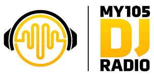 my105 dj radio logo 2022-1